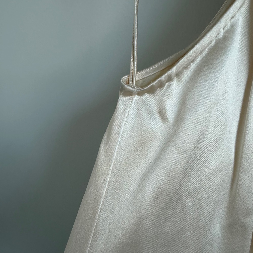 3.1 Philip Lim Silk Ruffled High Neck Midi Dress in Cream Size 6 - Picture 5 of 14